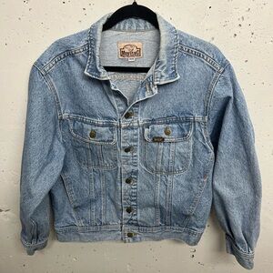 Vintage mustang denim jacket